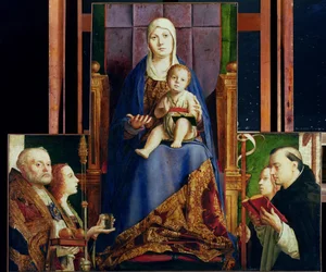 Madonna con San Nicolás de Bari